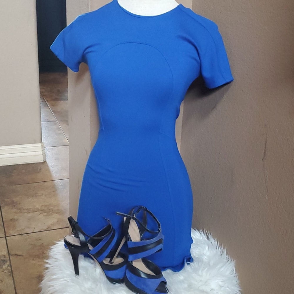 Bright Blue dress by French Connection
